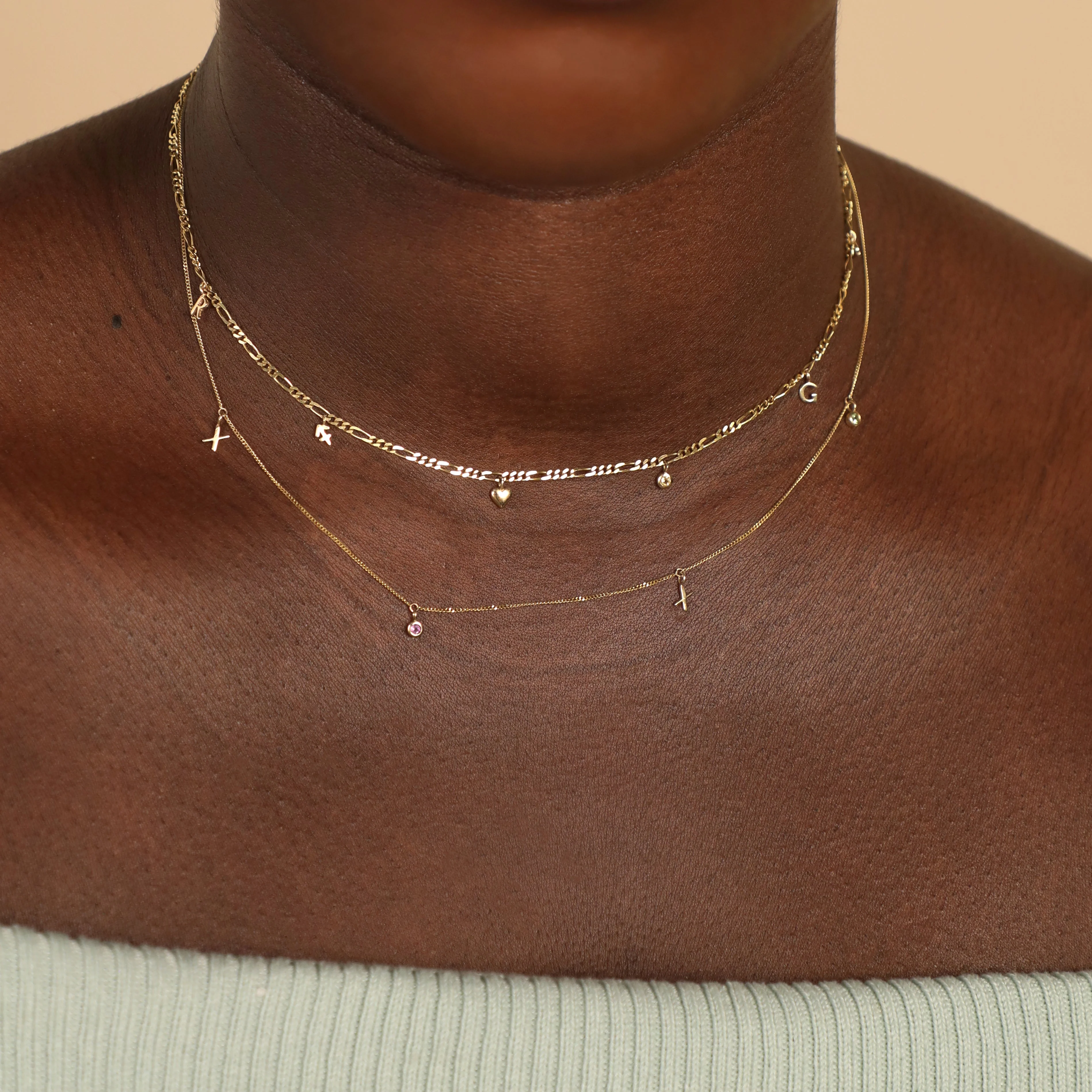 Amethyst Intuition Charm 9k Gold - Image 3