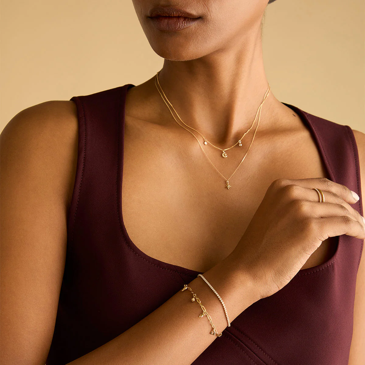 Cosmic Cluster Charm 9k Gold - Image 6