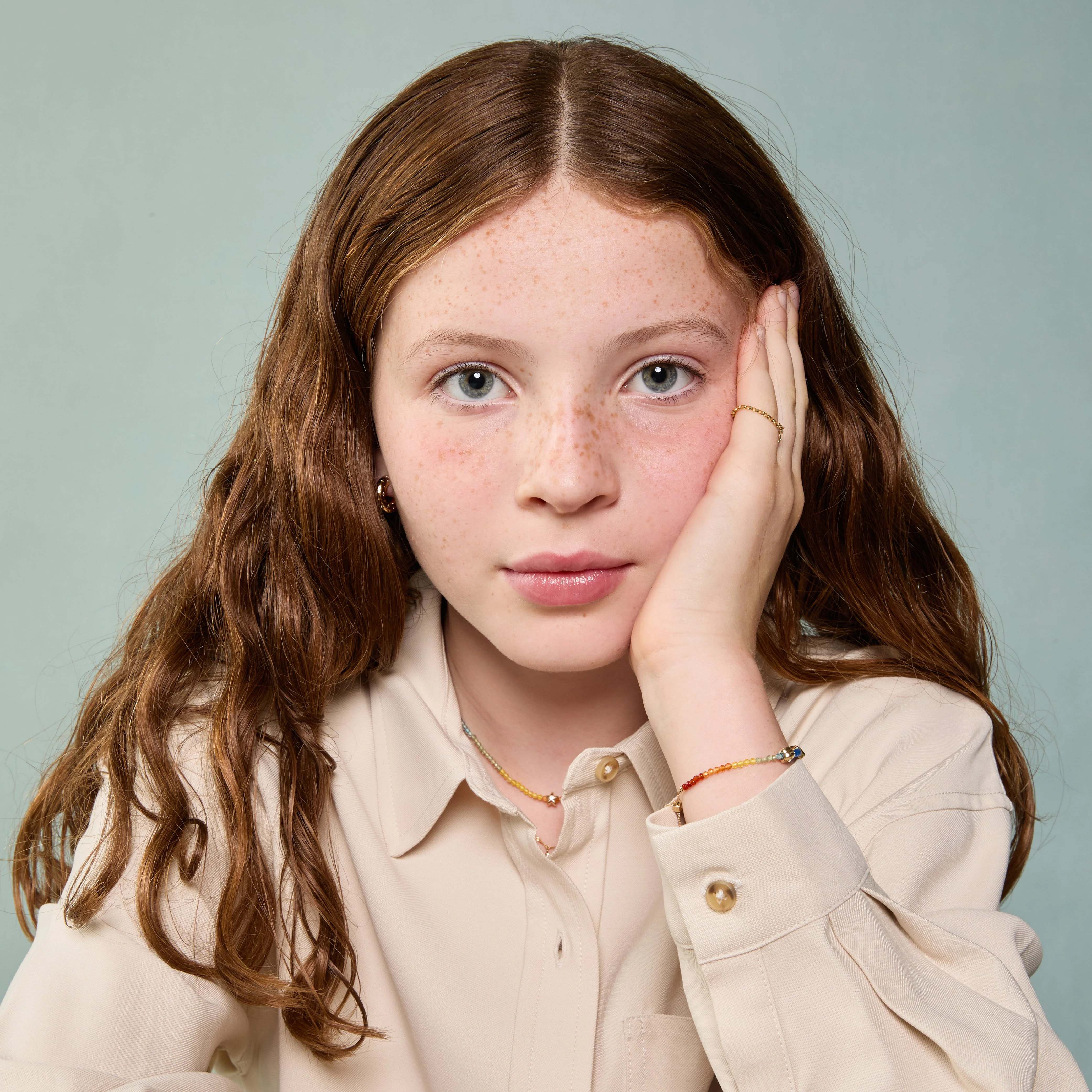 Star Click Charm in 9k Gold - Image 4